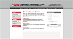 Desktop Screenshot of colfast.com